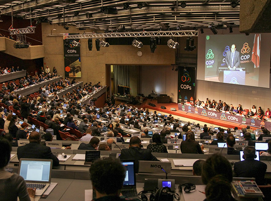 Você está visualizando atualmente Cetesb participa de convenções sobre poluentes em Genebra