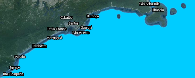 Você está visualizando atualmente Maioria das praias paulistas está própria para banho