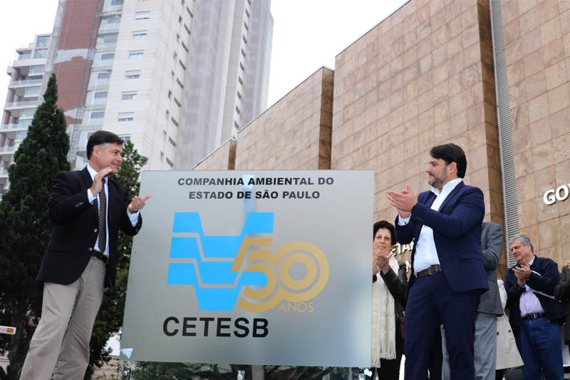 Você está visualizando atualmente Totem CETESB 50 ANOS é inaugurado no Dia do Meio Ambiente