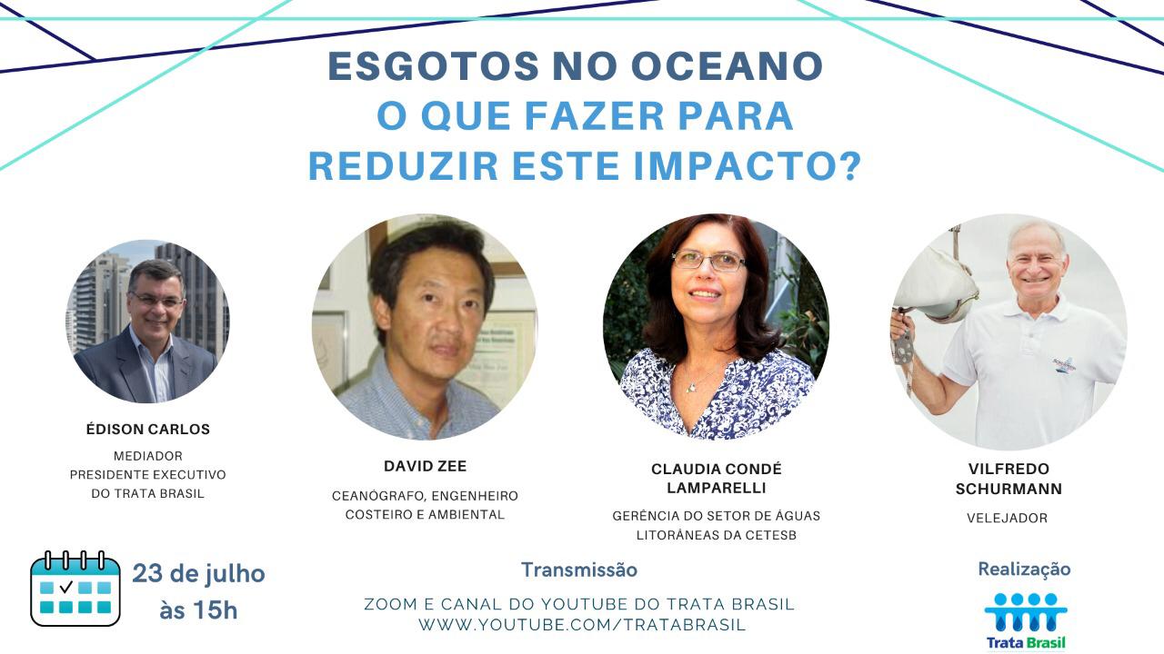 Você está visualizando atualmente Esgotos no Oceano – O que fazer para reduzir este impacto? – 23.07.2020