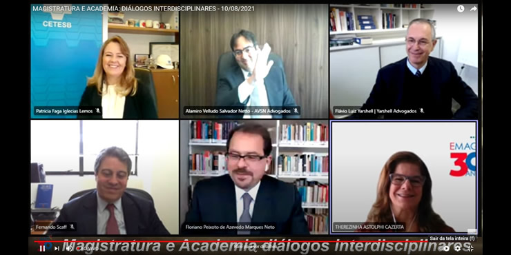 Leia mais sobre o artigo Webinário “Magistratura e Academia” tem a participação da diretora-presidente da CETESB