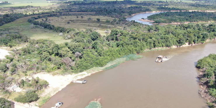 Você está visualizando atualmente Agências Ambientais realizam fiscalização-piloto com uso de drone