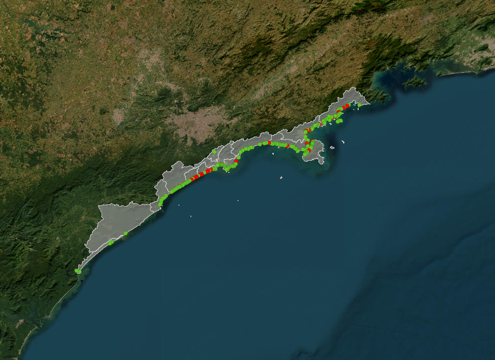 Você está visualizando atualmente Confira a qualidade das praias no novo mapa da CETESB